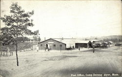 Post Office, Camp Devens Postcard