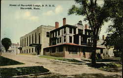 Home of Haverhill Lodge, B.P.O.E. Massachusetts Postcard Postcard Postcard