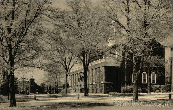 Harvard Hall, Harvard Yard Cambridge Massachusetts