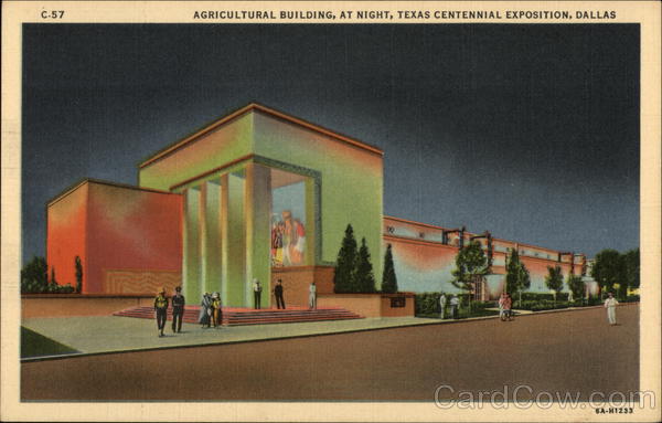 Agricultural Building, Texas Centennial Exposition, Dallas , TX