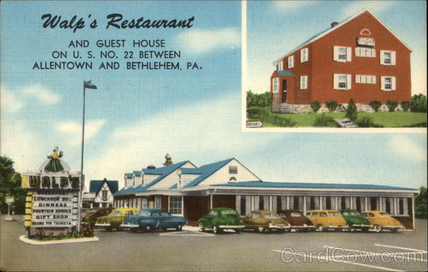 Walp's Restaurant and Guest House Allentown Pennsylvania