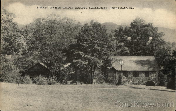 Library, Warren Wilson College Swannanoa North Carolina