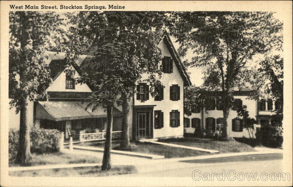 West Main Street Stockton Springs Maine