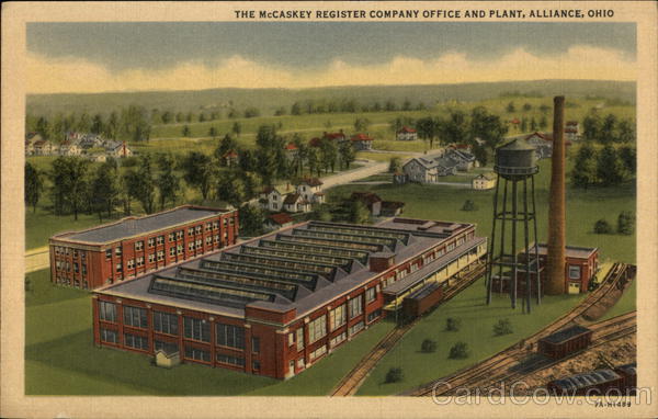 McCaskey Register Company Office and Plant Alliance Ohio