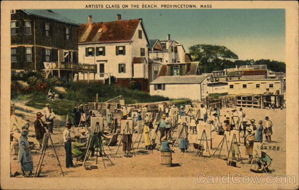 Artists Class on the Beach Provincetown Massachusetts