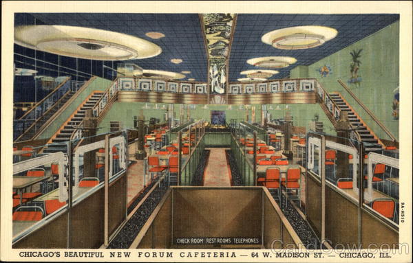 The New Forum Cafeteria Chicago Illinois