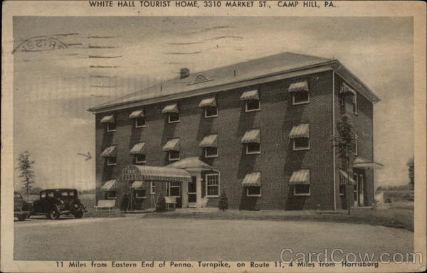 White Hall Tourist Home Camp Hill Pennsylvania