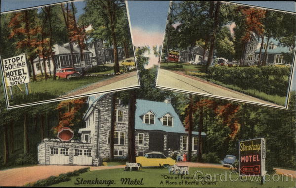 Stonehenge Motel Enola Pennsylvania