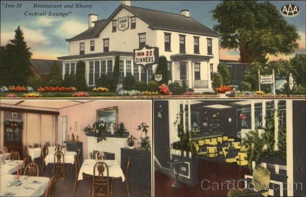 Inn 22, Restaurant and Ebony Cocktail Lounge Harrisburg Pennsylvania