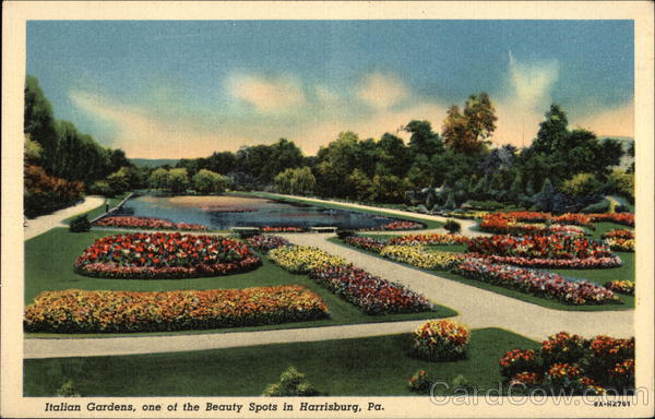 Italian Gardens Harrisburg Pennsylvania