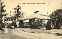 The Leonard Morse Hospital Postcard