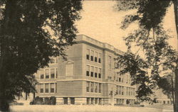 Technical High School Newton, MA Postcard Postcard Postcard