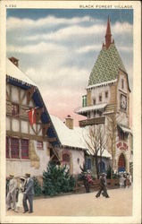 Black Forest Village Postcard
