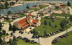 Church by the Sea Postcard