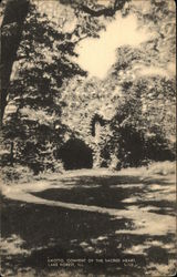 Grotto, Convent of the Sacred Heart Postcard