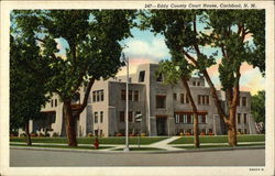 Eddy County Court House Postcard