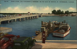 John's Pass St. Petersburg, FL Postcard Postcard Postcard