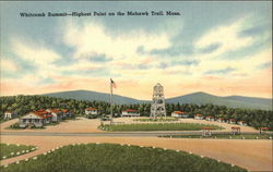 Whitcomb Summit - Highest Point on the Mohawk Trail Florida, MA Postcard Postcard Postcard