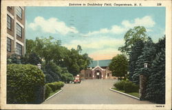 Entrance to Doubleday Field Postcard