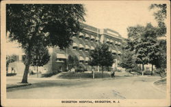 Bridgeton Hospital New Jersey Postcard Postcard Postcard