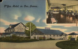 O'Yes Hotel Ono, PA Postcard Postcard Postcard