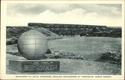 Monument to David Thompson, English Geographer Monument to David Thompson, English Geographer