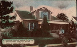 Evergreen Tourist Home Postcard