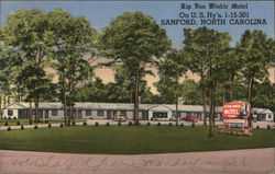 Rip Van Winkle Motel Postcard