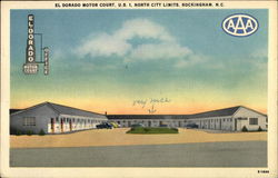 El Dorado Motor Court Postcard