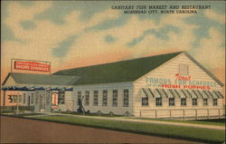 Sanitary Fish Market and Restaurant Postcard