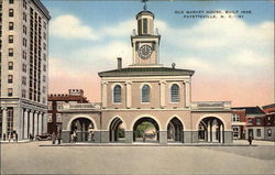Old Market House Fayetteville, NC Postcard Postcard Postcard