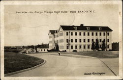 Barracks - Air Corps Troops, Pope Field Postcard