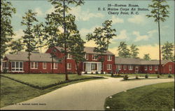 U.S. Marine Corps Air Station - Hostess House Cherry Point, NC Postcard Postcard Postcard