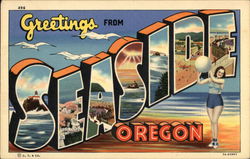 Greetings from Seaside, Oregon Postcard