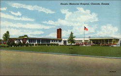 Neosho Memorial Hospital Chanute, KS Postcard Postcard Postcard