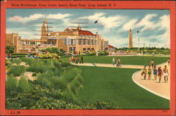 West Bathhouse Area Postcard