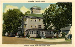 Mansion House - Matha's Vineyard Island Postcard