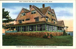 Gray Gables Inn Bourne, MA Postcard Postcard Postcard