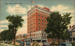 Hotel Elliott Suffolk, VA Postcard Postcard Postcard