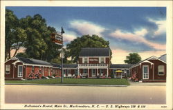 Hollomon's Hostel Murfreesboro, NC Postcard Postcard Postcard