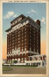 Battery Park Hotel Asheville, NC Postcard Postcard Postcard