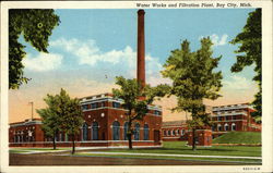 Water Works and Filtration Plant Postcard