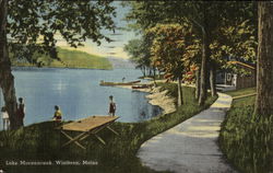 Lake Mranacook Postcard