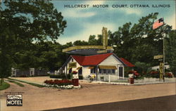 Hillcrest Motor Court Postcard