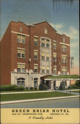 Green Briair Hotel Postcard