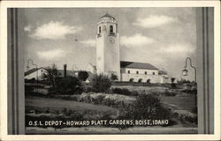 OSL Depot, Howard Platt Gardens Boise, ID Postcard Postcard Postcard