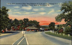 Amity Hall, Clark's Ferry Reed, PA Postcard Postcard Postcard