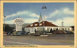 Howard Johnson's on River Road Postcard