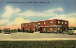 Farling's Hotel on Route 22 Postcard