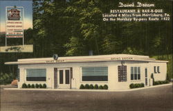 Dave's Dream Restaurant & Bar-B-Que Harrisburg, PA Postcard Postcard Postcard